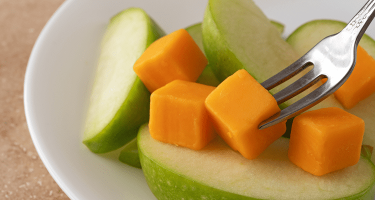 Healthy Meals and snacks - Cheese and apples