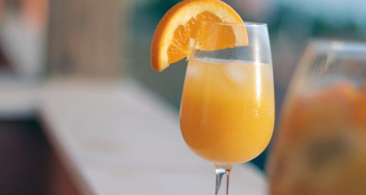 sparkling orange juice