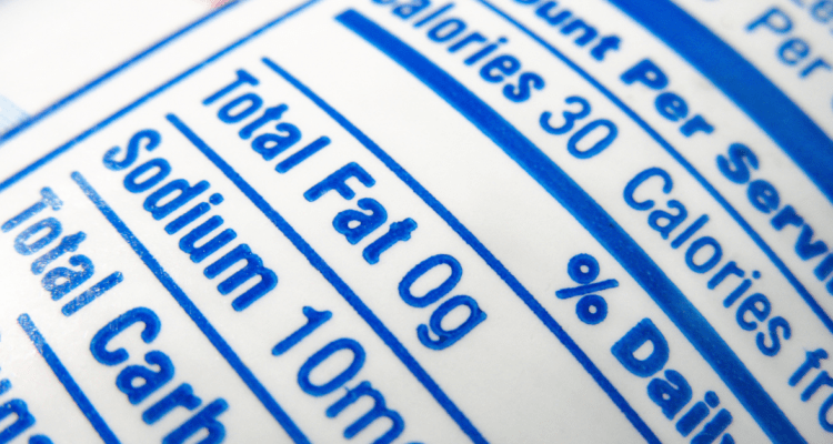 Not reading labels can be a big mistake with your weight loss